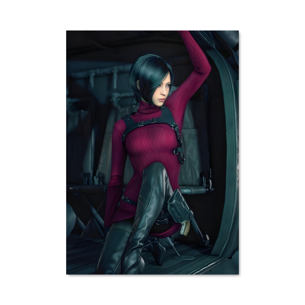Poster Ada de wong Evil – affiche Resident Evil